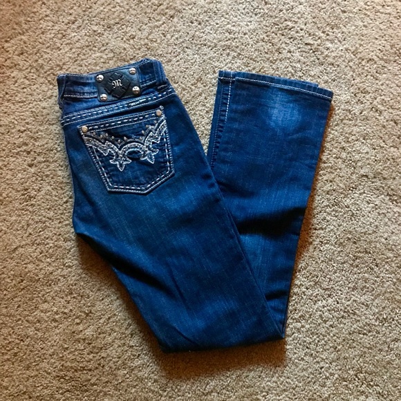 Miss Me Denim - Miss Me Straight Leg Jeans 28x33